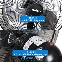 Quạt treo tường Deton DHW 45
