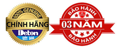 Quạt Deton bảo hành 3 năm