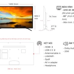 Smart Tivi Casper 4K 65 inch 65UG6000 10 Smart Tivi Casper 4K 65 inch 65UG6000