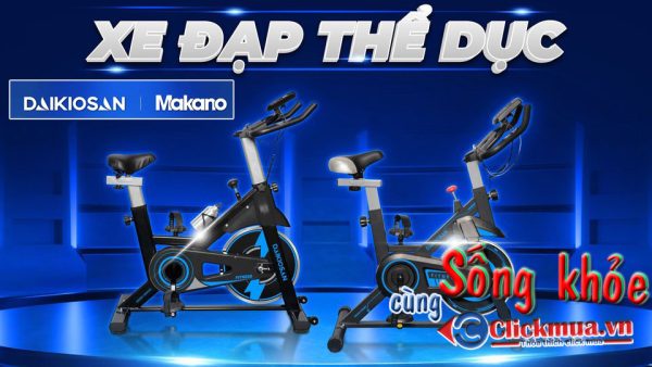Ra mắt Xe đạp thể dục trong nhà Daikiosan / Makano siêu xịn 1 Daikiosan và Makano ra mắt Xe đạp thể dục trong nhà siêu xịn