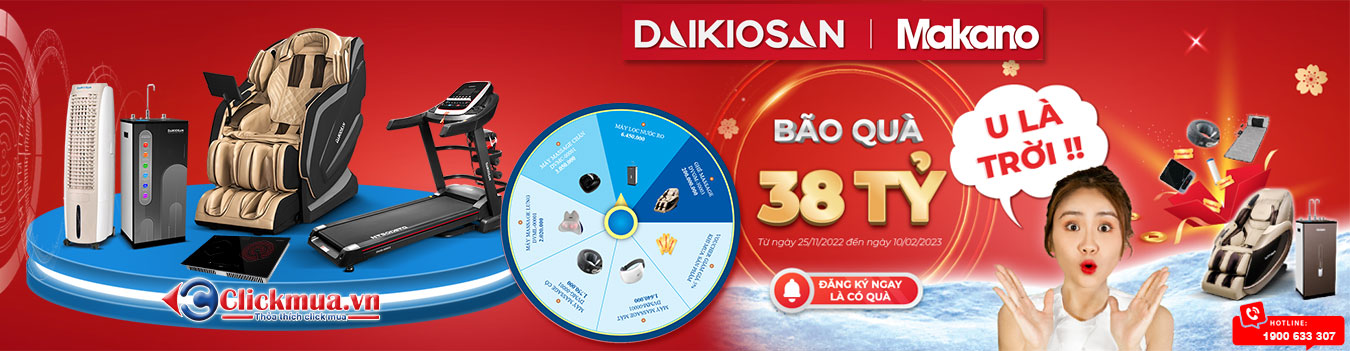 Trang chủ 11 Daikiosan Bão quà 38 tỷ Mua là trúng