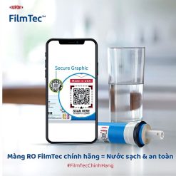 Màng RO DUPONT (DOW) FILMTEC TW30-1812-50HR Nhập khẩu Mỹ 12 Màng RO DOW ( DUPONT) TW30-1812HR hiệu suất cao