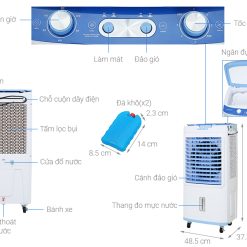 Máy làm mát không khí Daikiosan DKA - 04000G
