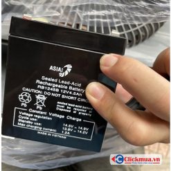 Quạt sạc điện Asia QS-1001 14 Quạt sạc tích điện Asia QS-1001